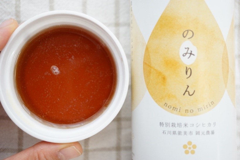 まるでハチミツ のみりんシロップの作り方です 石川県の農家直販 豊かなお米と加賀丸いもなら岡元農場